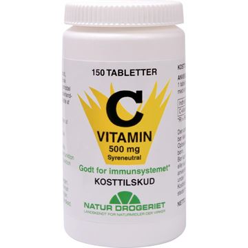 C-vitamin 500 mg 150 stk